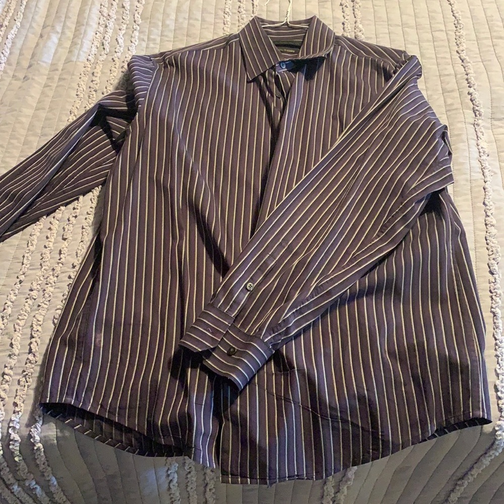 Large purple shirt
